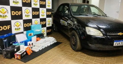 DOF apreende mercadoria contrabandeada avaliada em R$230 mil